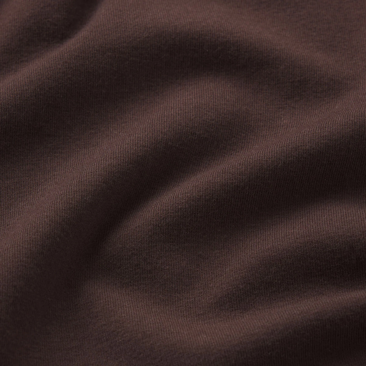 COTTON JERSEY LONG SLEEVE BOATNECK TOP | ESPRESSO