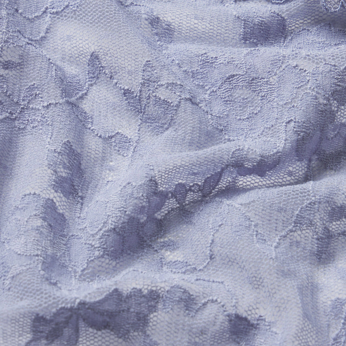 STRETCH LACE DIPPED THONG | SLATE