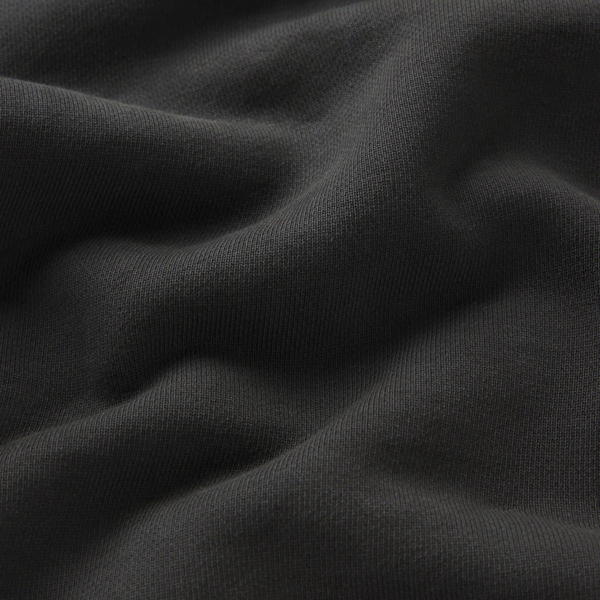 HEAVYWEIGHT FLEECE ZIP UP HOODIE | WASHED ONYX