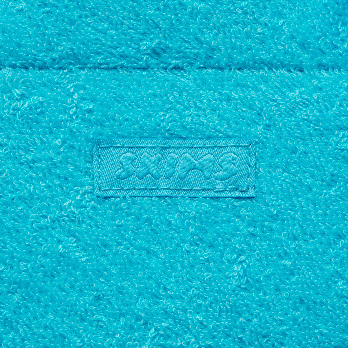 TERRY JUMBO TOTE | CYAN