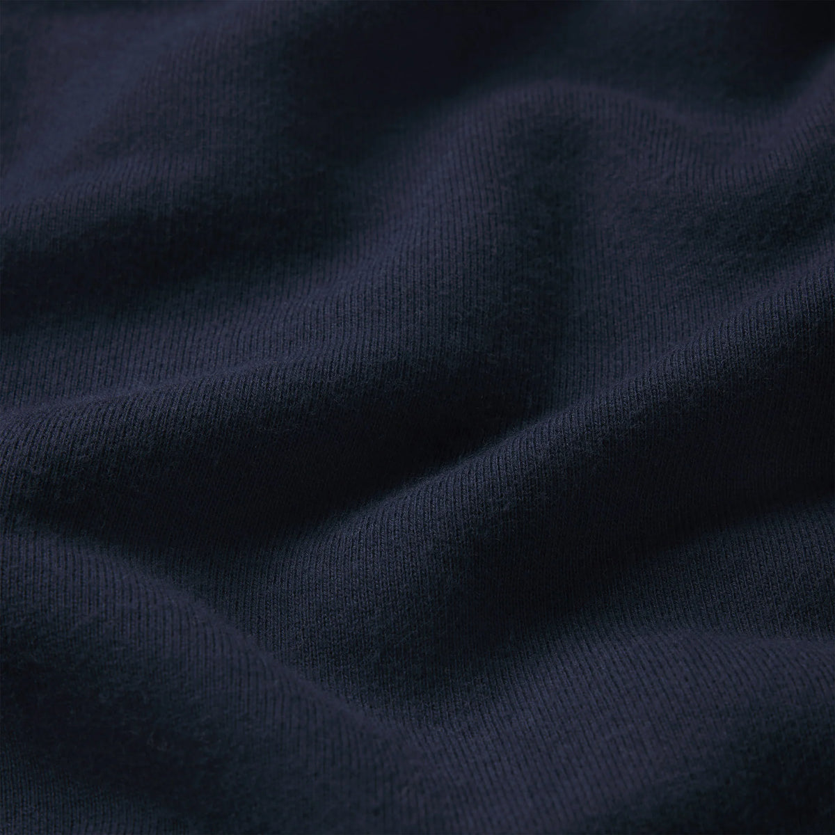 DRAPEY FRENCH TERRY CROPPED JOGGER | NAVY