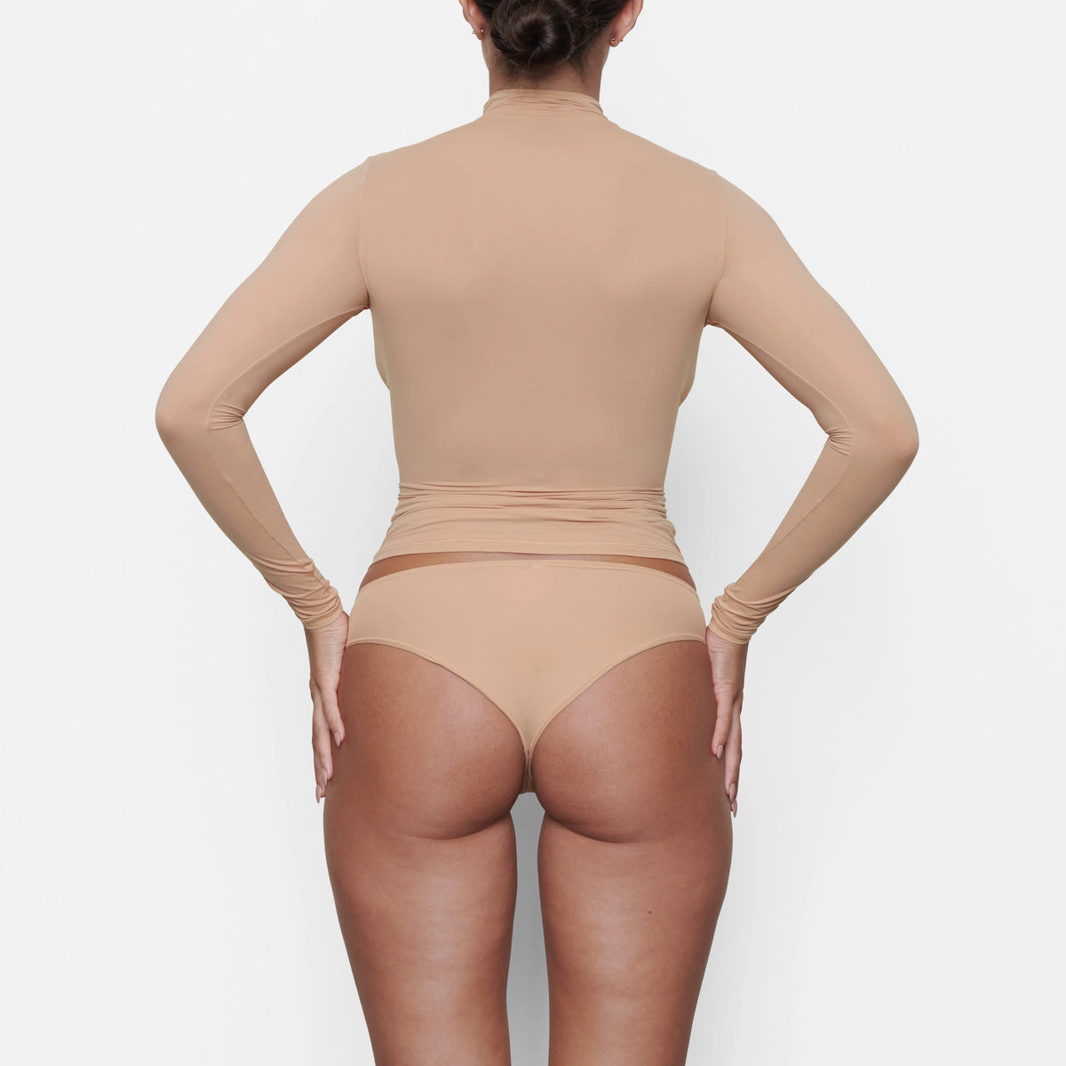 FITS EVERYBODY TURTLENECK TOP | CLAY