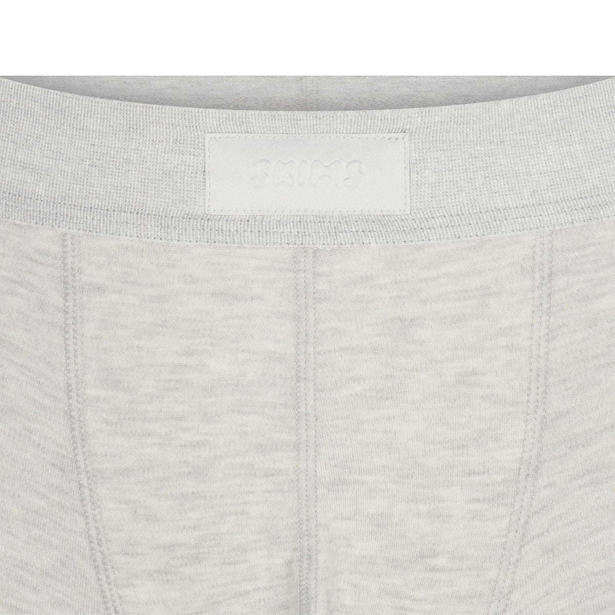 SKIMS COTTON MENS 5" BOXER BRIEF | LIGHT HEATHER GREY