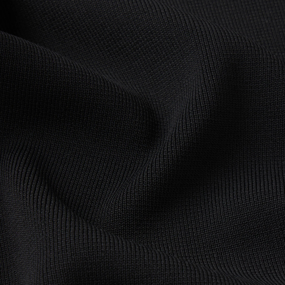 REFINED KNIT MINI DRESS | OBSIDIAN