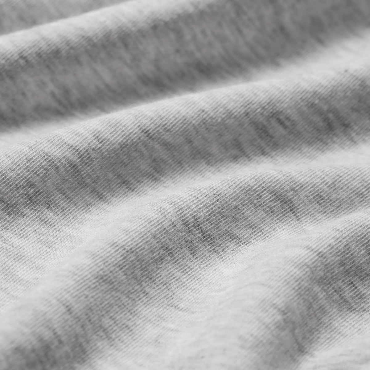 COTTON JERSEY LONG SLEEVE BOATNECK TOP | LIGHT HEATHER GREY