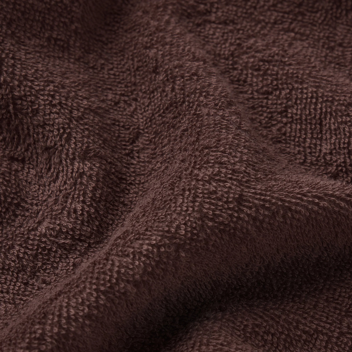 TERRY COVER-UPS FOLDOVER SHORT | DARK SEPIA