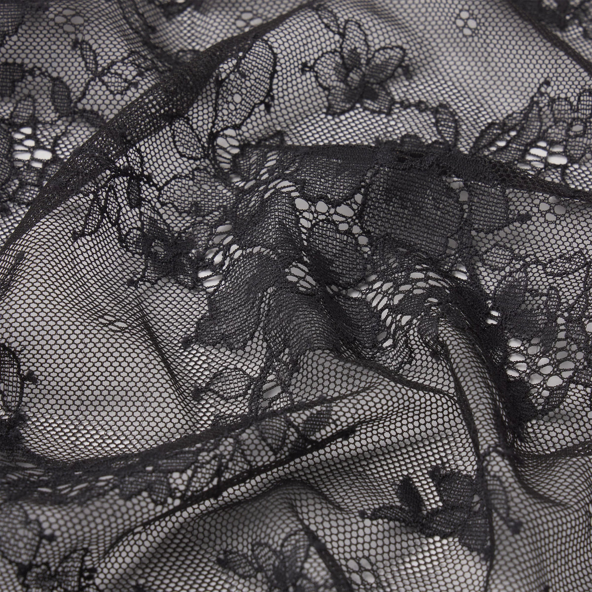 ULTRA FINE LACE PEEK-A-BOO BIKINI | ONYX