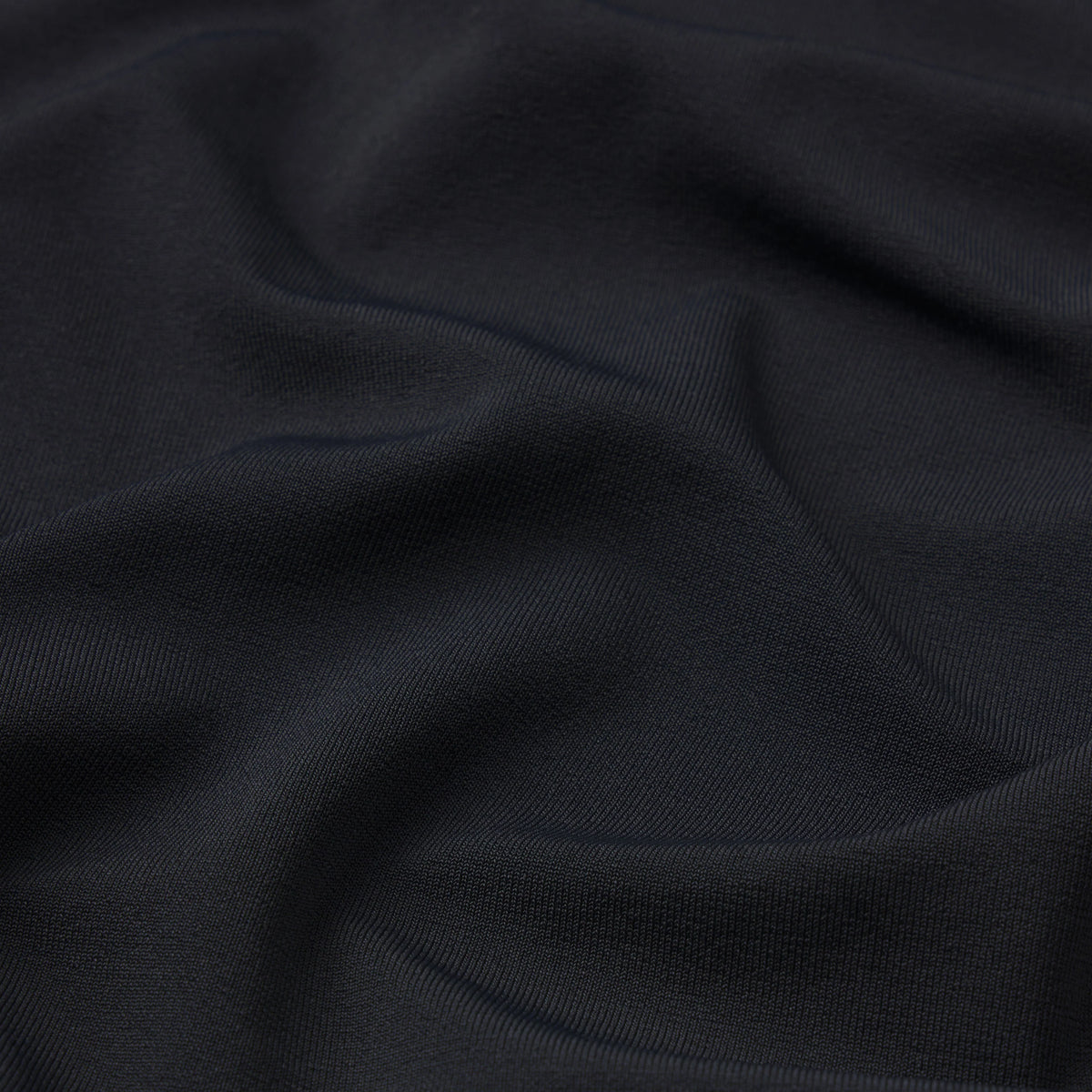 NikeSKIMS STRETCH KNIT CROPPED T-SHIRT | OBSIDIAN