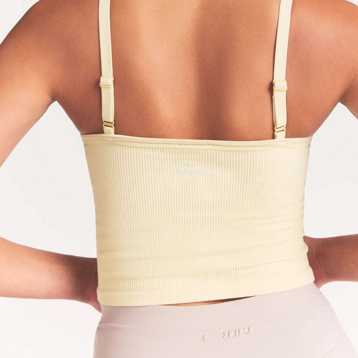 NikeSKIMS RIBBED SEAMLESS CAMI | LEMON DROP