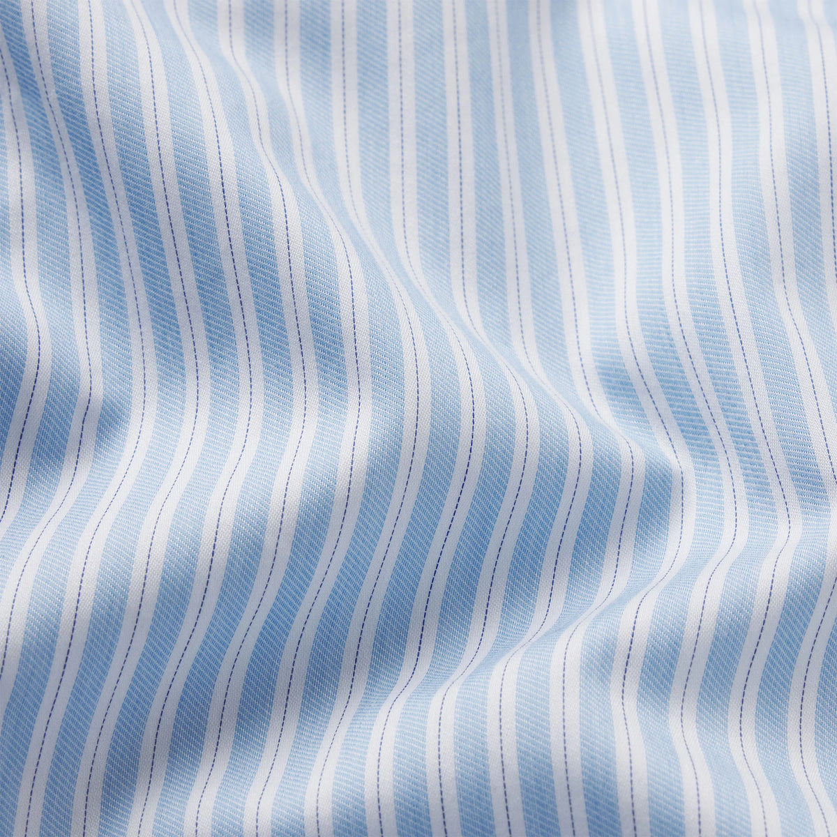 COTTON POPLIN SLEEP CROPPED BUTTON UP AND BLOOMER SET | MARINA MESH STRIPE