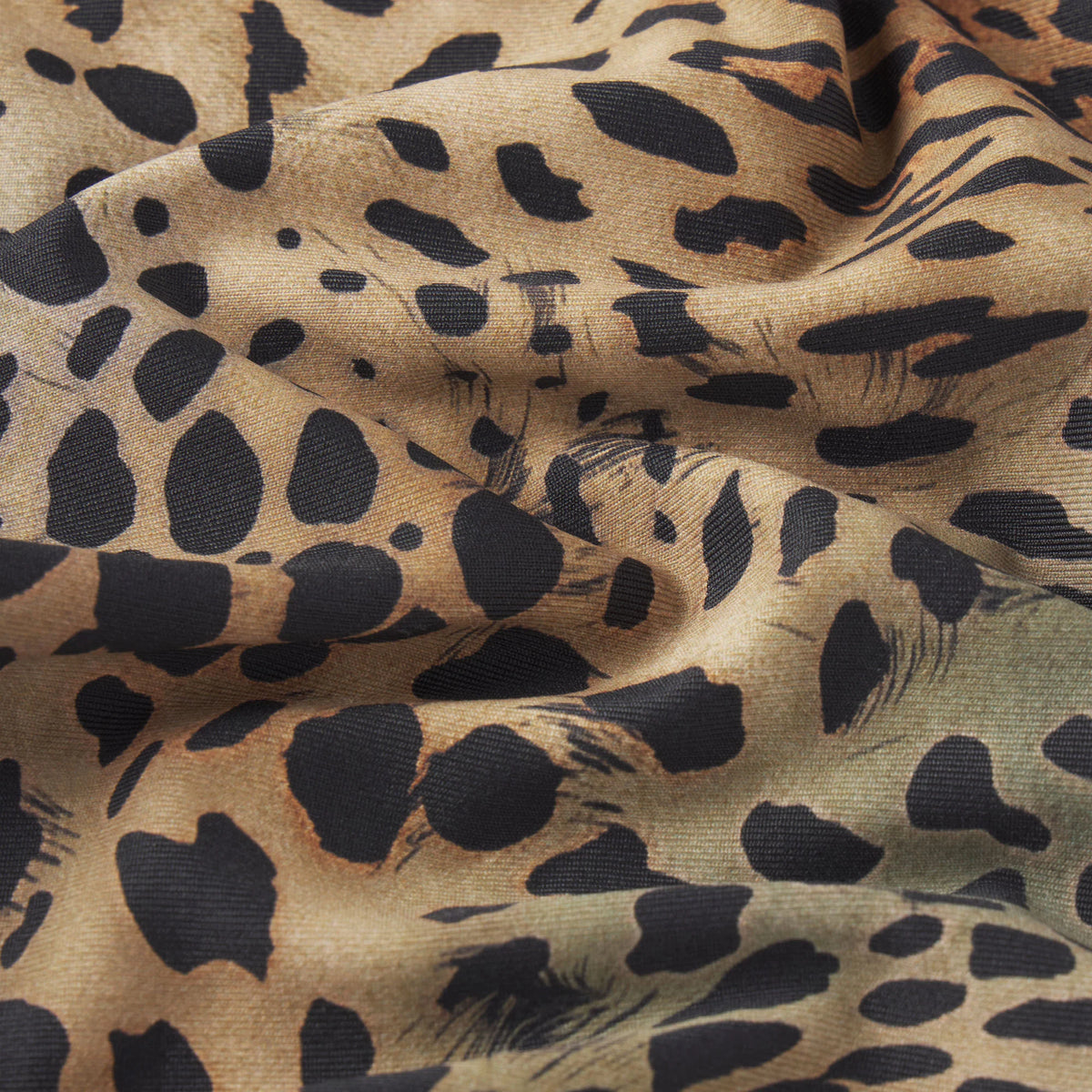 ICONIC SWIM HARDWARE UNDERWIRE BIKINI TOP | CHEETAH SKIN PRINT