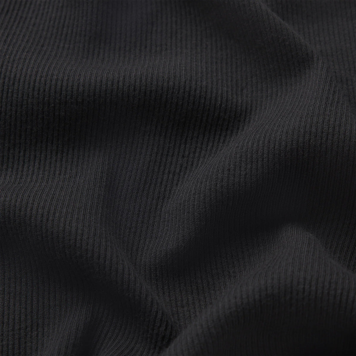 COTTON RIB TANK DRESS | SOOT