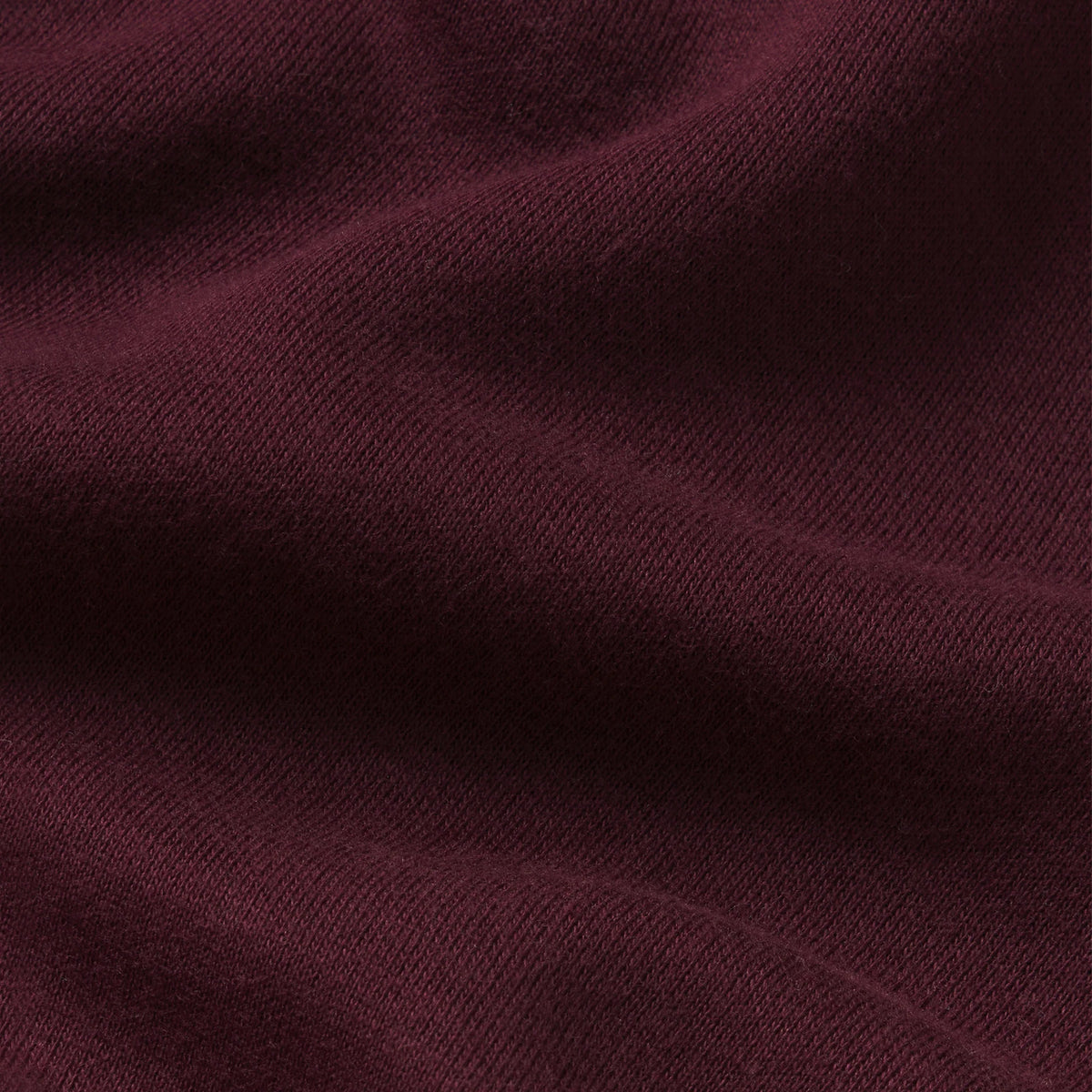 COTTON FLEECE CREWNECK | CURRANT ARCHED SKIMS PLAID