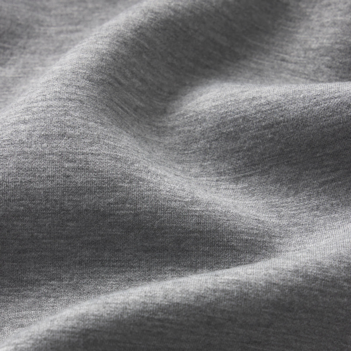 NEOPRENE OUTERWEAR OVERSIZED MOCK NECK JACKET | DARK HEATHER GREY