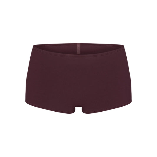 EVERYDAY COTTON BOY SHORT | CURRANT