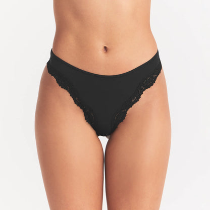 FITS EVERYBODY LACE TANGA | ONYX