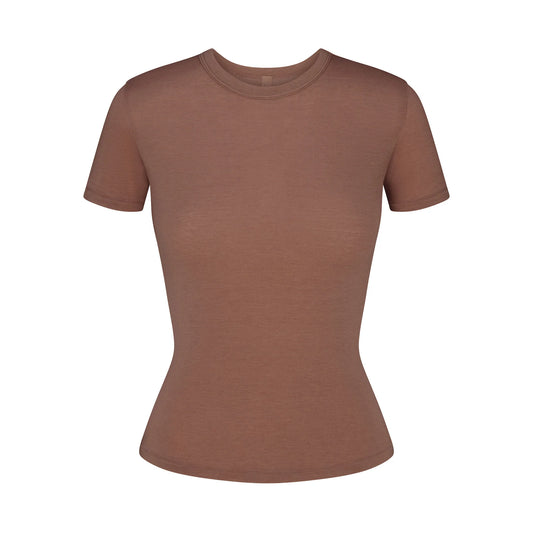 SHEER MODAL LONG T-SHIRT | SIENNA
