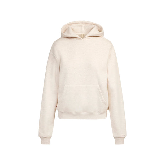 COTTON FLEECE HOODIE | OATMEAL HEATHER