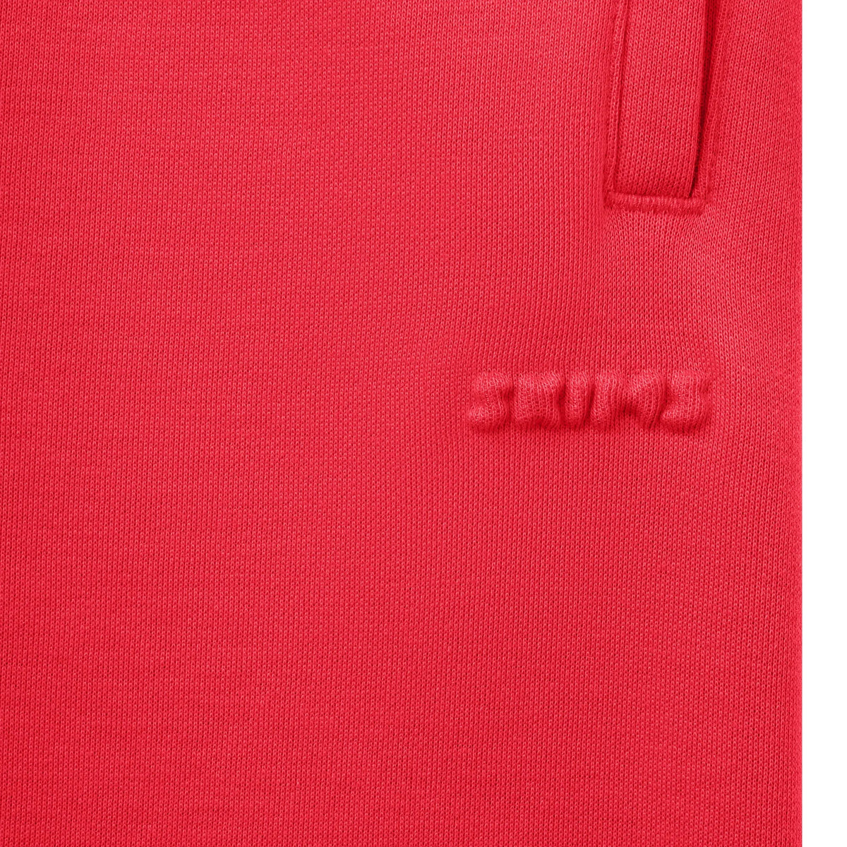 COTTON FLEECE JOGGER | WASHED RED