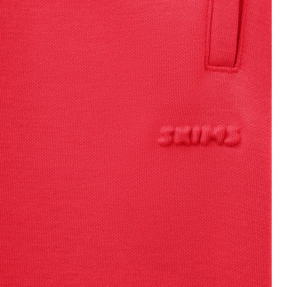 COTTON FLEECE JOGGER | WASHED RED