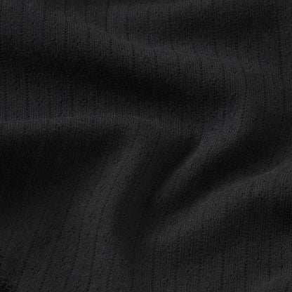 LIGHTWEIGHT COTTON POINTELLE LACE BRIEF | SOOT TONAL