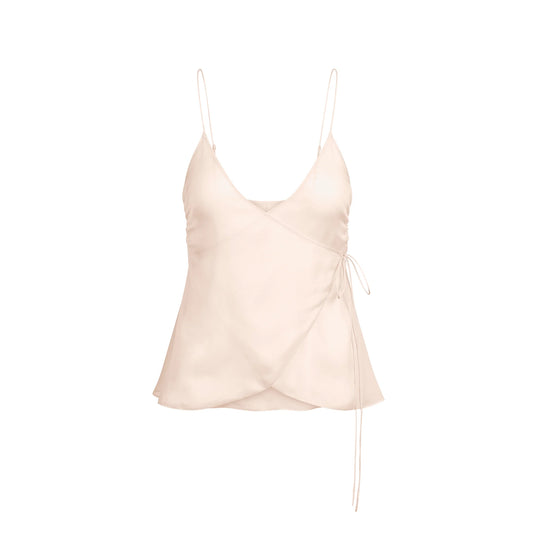 SKIMS ROMANCE WRAP CAMI TOP | PRIMROSE