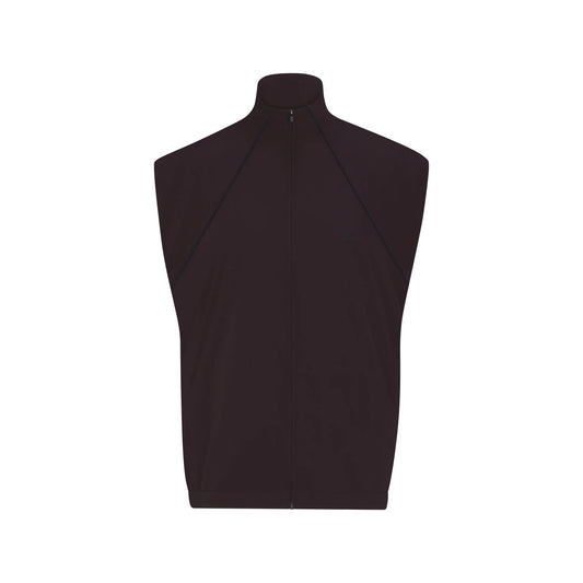 NikeSKIMS STRETCH NYLON OVERSIZED VEST | DARK ROAST