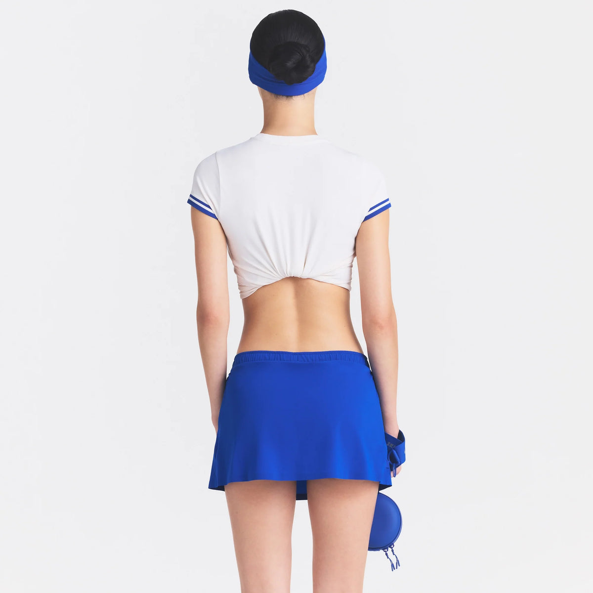 NikeSKIMS STRETCH NYLON SKORT | COBALT