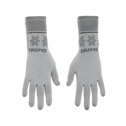 SKIMS FIRST LAYERS GLOVES | MIRROR WINTER FAIR ISLE