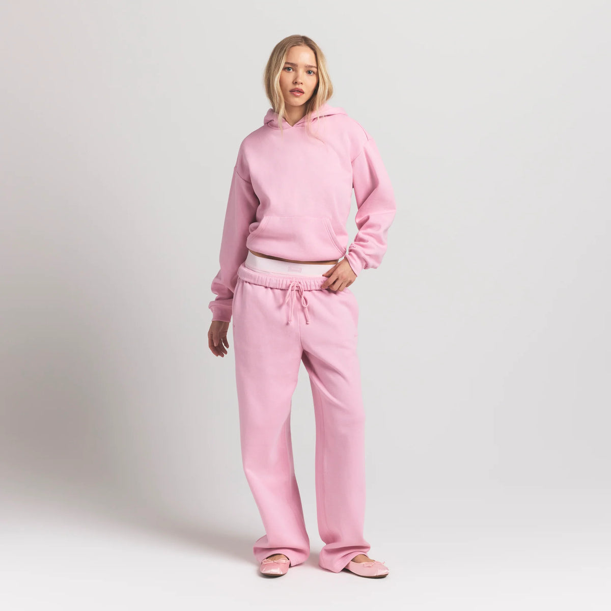 COTTON FLEECE HOODIE | HALITE