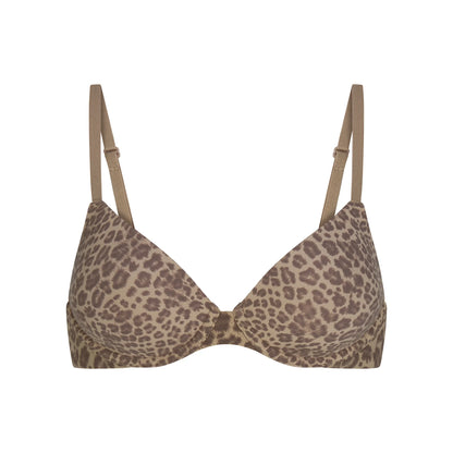 FITS EVERYBODY T-SHIRT BRA | DESERT LEOPARD INK PRINT