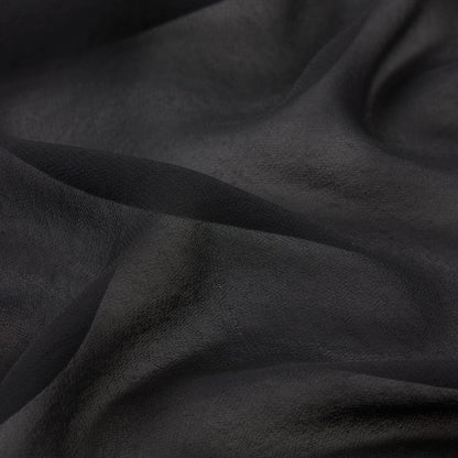 SWIM COVER-UPS SHEER OPEN FRONT SARONG | OBSIDIAN