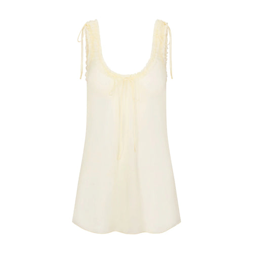 SKIMS ROMANCE MINI DRESS | BUTTER