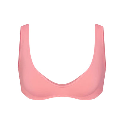 SIGNATURE SWIM PLUNGE BIKINI TOP | MELON