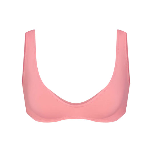SIGNATURE SWIM PLUNGE BIKINI TOP | MELON