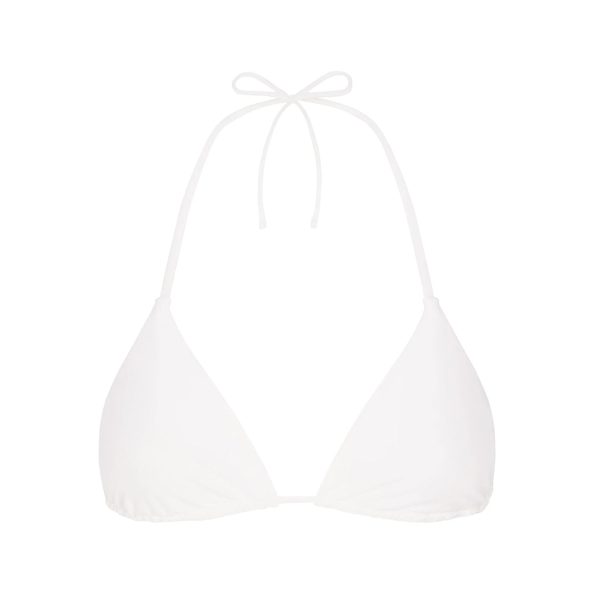 SIGNATURE SWIM TRIANGLE BIKINI TOP | SNOW
