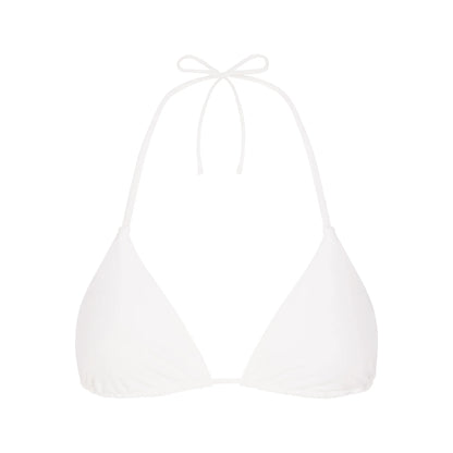 SIGNATURE SWIM TRIANGLE BIKINI TOP | SNOW