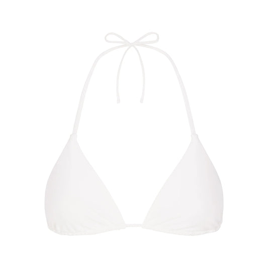 SIGNATURE SWIM TRIANGLE BIKINI TOP | SNOW