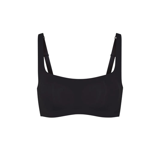 NAKED SCOOP BRALETTE | ONYX
