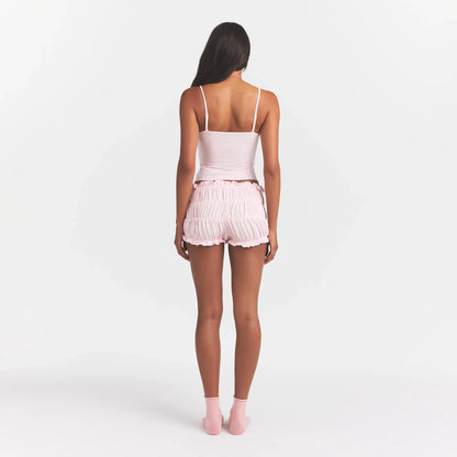 SKIMS SLEEP CAMI AND BLOOMER SET | BARELY PINK