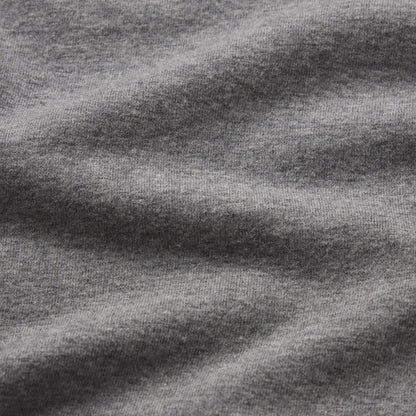 COTTON JERSEY FOLDOVER PANT | DARK HEATHER GREY
