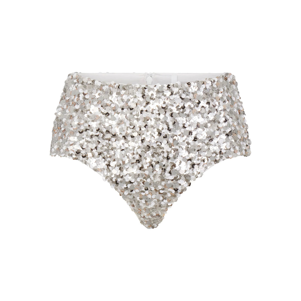 NOVELTY INTIMATES SEQUIN BRALETTE AND HIPSTER SET | SNOW