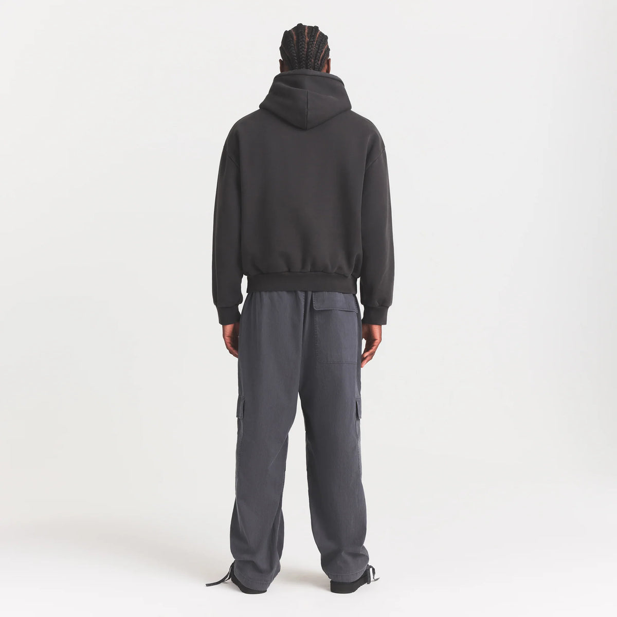 WOVEN MENS CARGO PANT | ASH