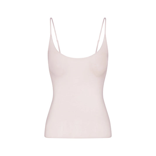 ULTRA FINE MESH CAMI | BARELY PINK