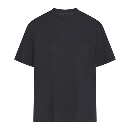 NikeSKIMS PERFORMANCE COTTON BLEND OVERSIZED SHORT SLEEVE TOP | OBSIDIAN