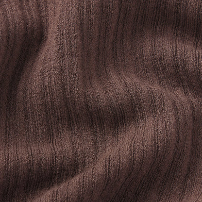 SHEER KNIT RUFFLE DRESS | AMETHYST