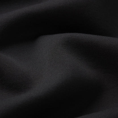 NEOPRENE OUTERWEAR OVERSIZED MOCK NECK JACKET | OBSIDIAN