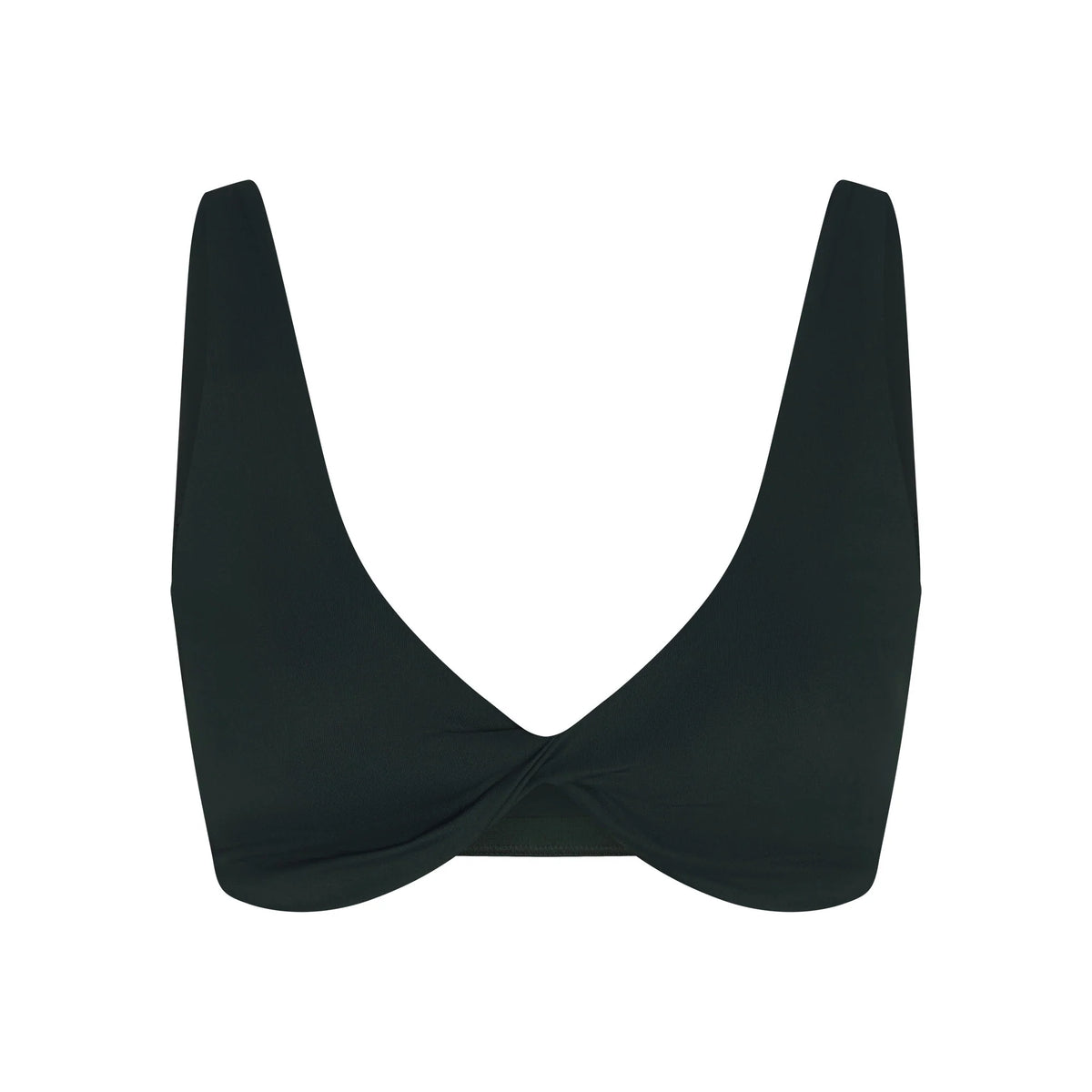 NikeSKIMS MATTE TWIST-FRONT BRA | DARK TEAL