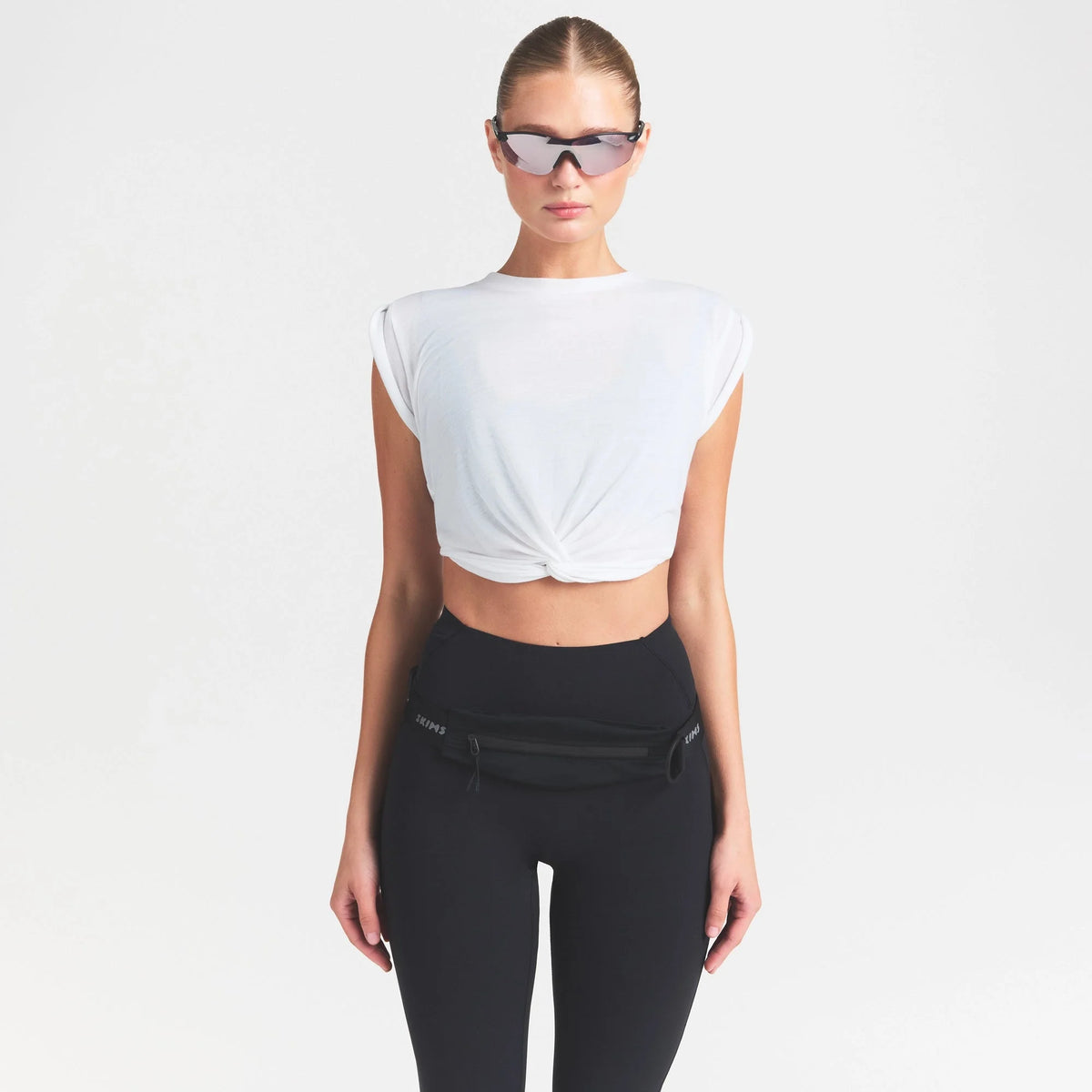 NikeSKIMS STUDIO STRETCH 26" LEGGING | OBSIDIAN