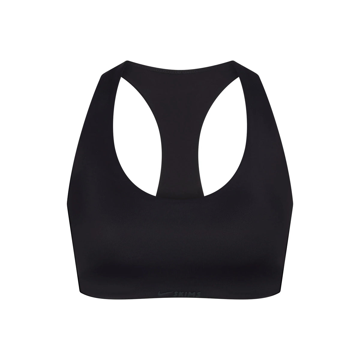 NikeSKIMS SHINE RACERBACK BRA | OBSIDIAN